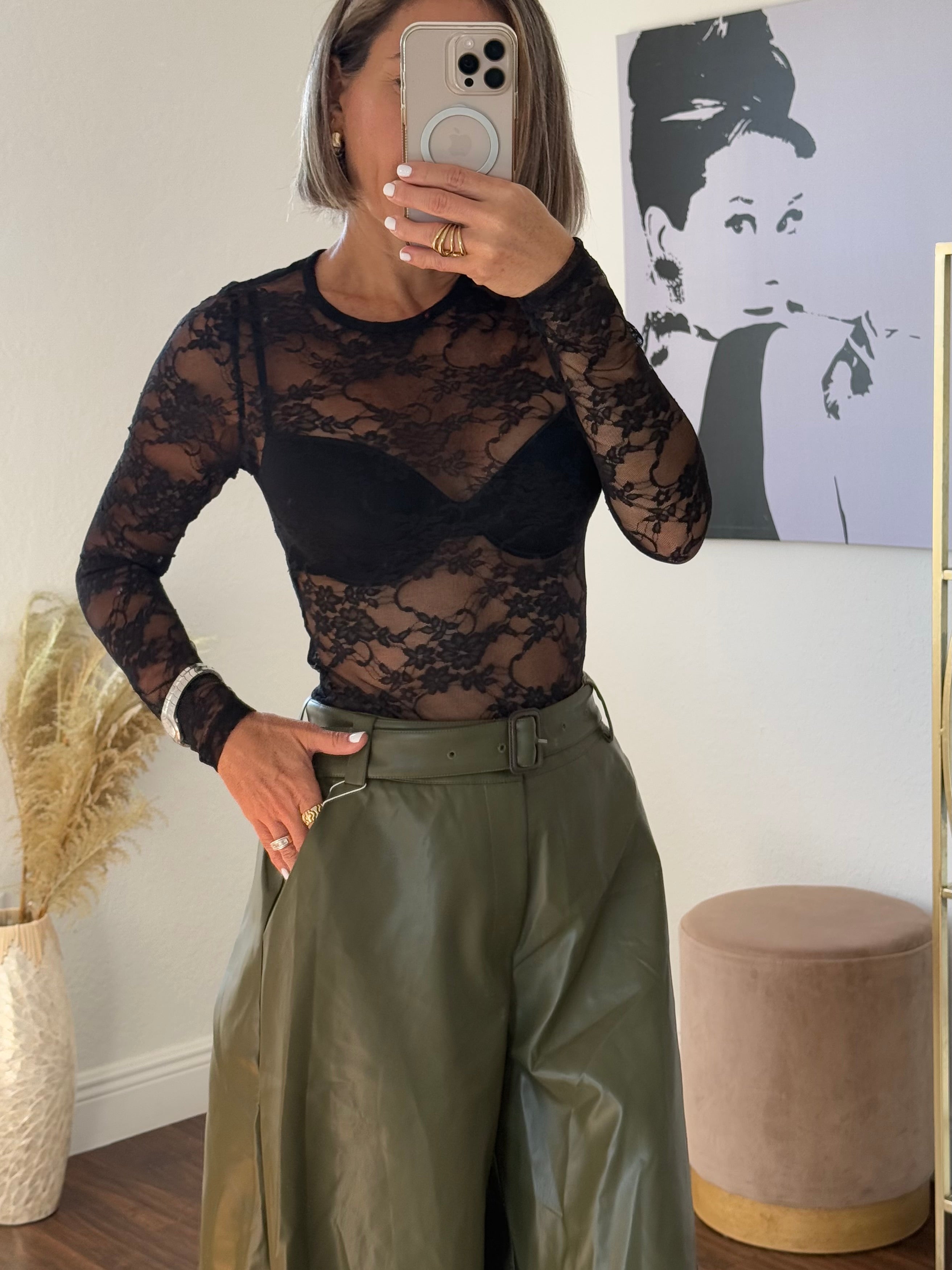 Black Lace  Obsession Bodysui