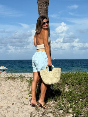 Baby blue Short