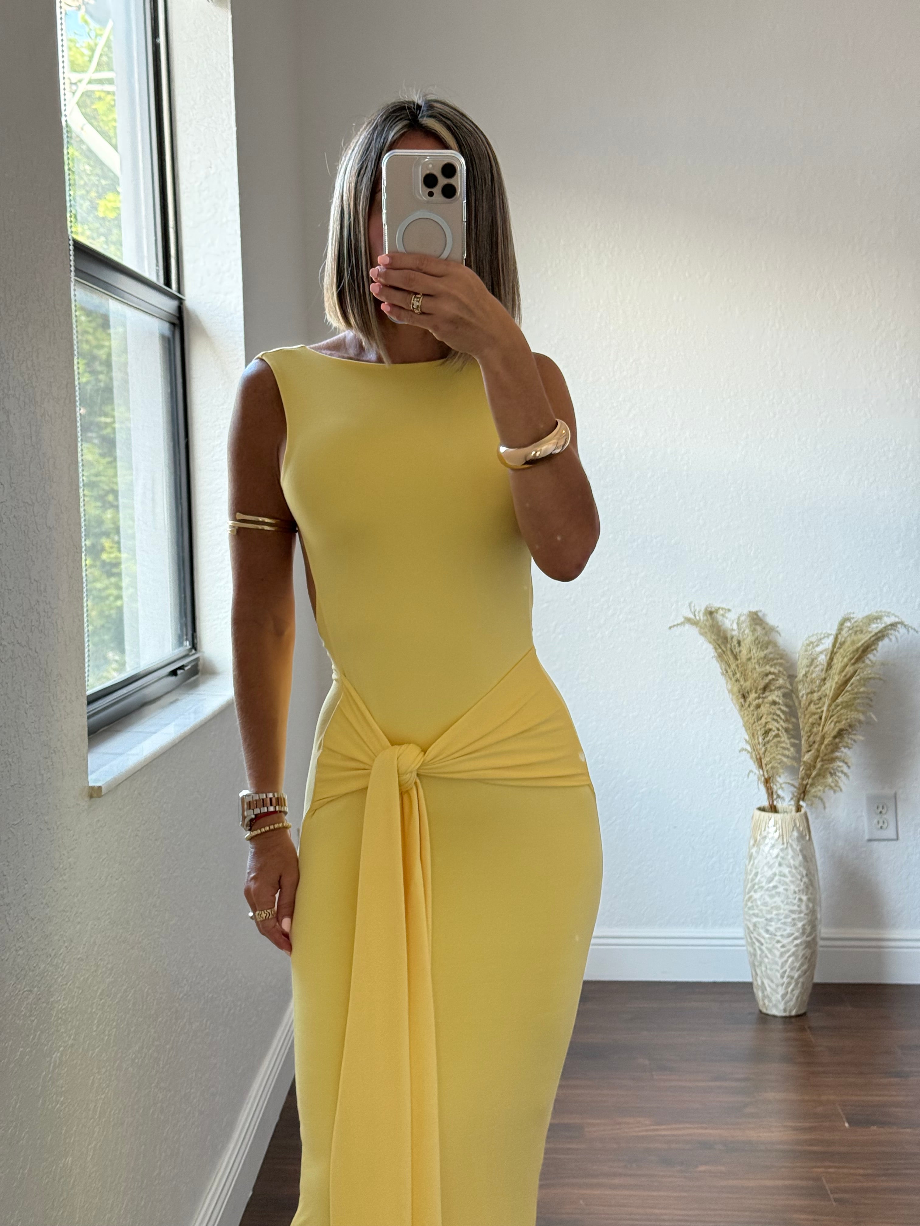 Yellow Maxi Dress – Effortless Comfort & Style