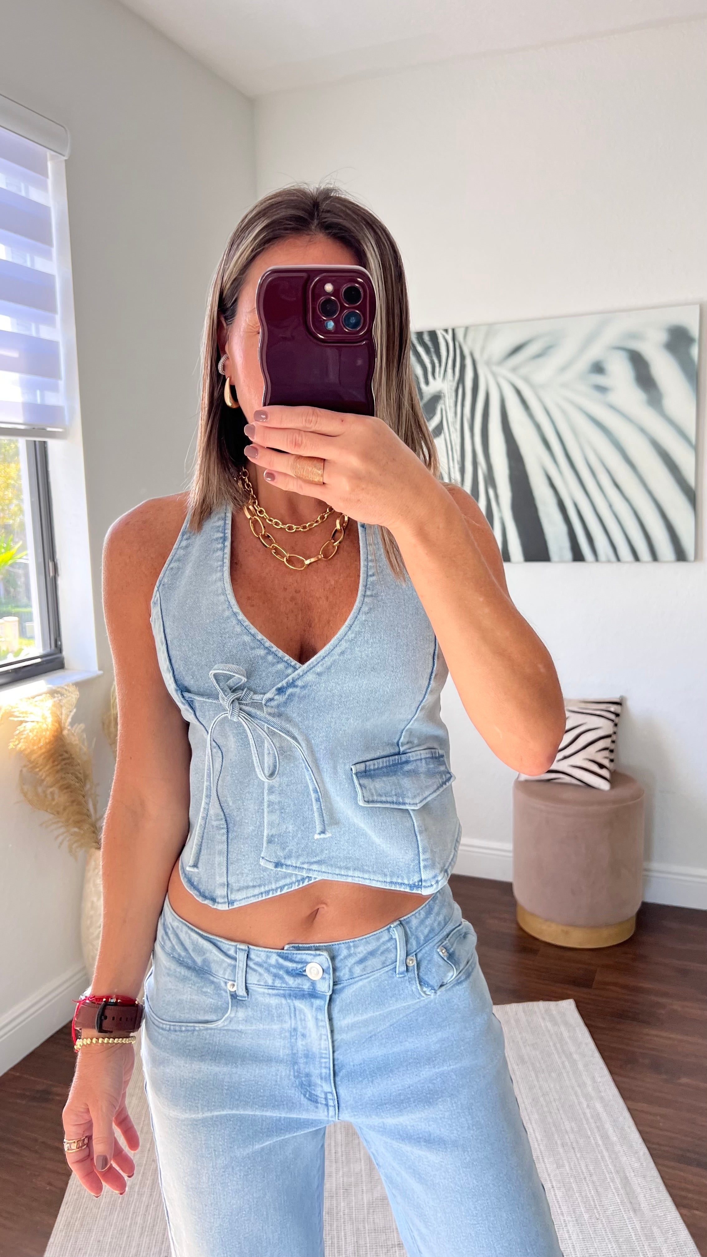 Vogue vibes   denim    Set