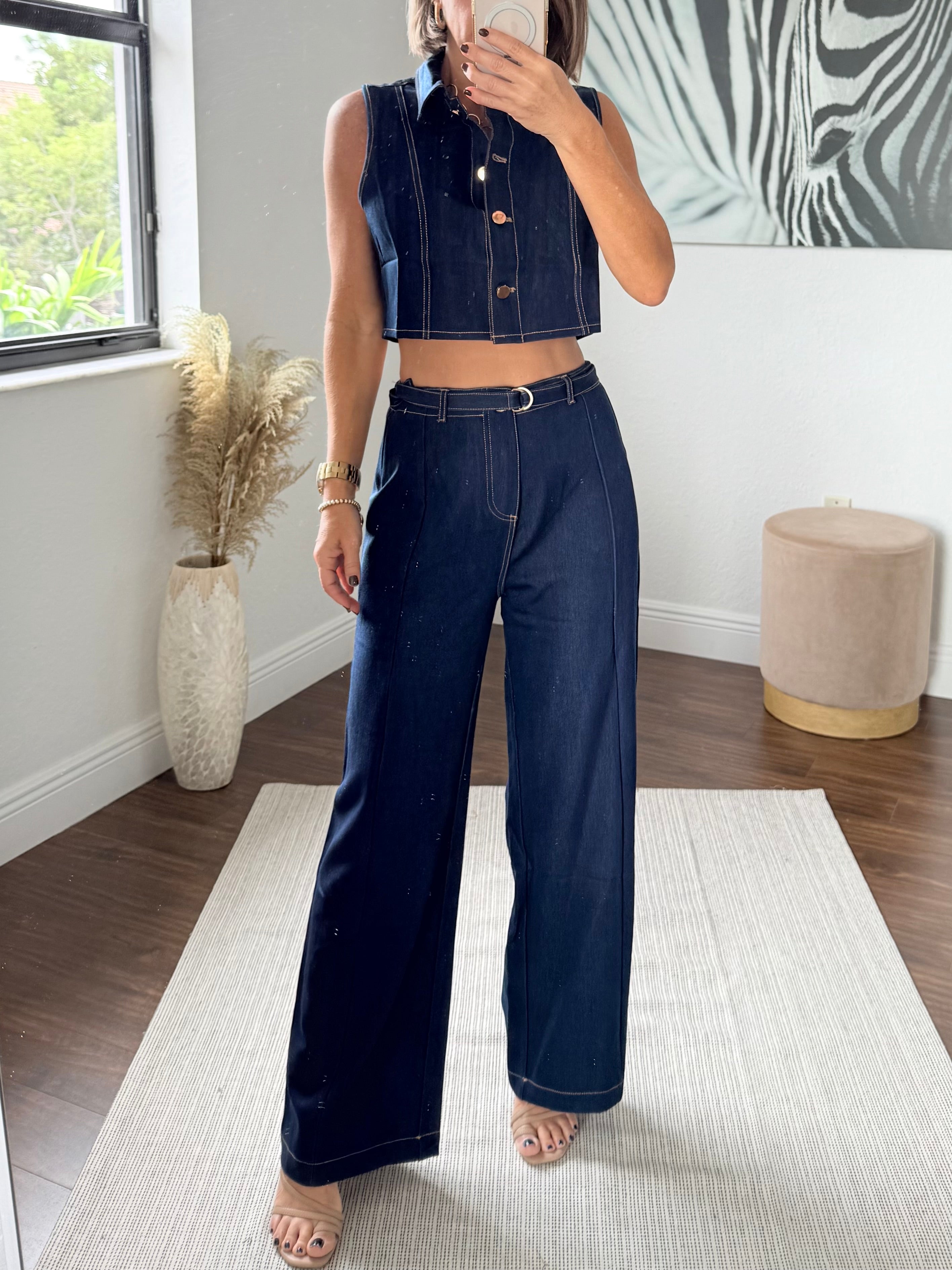 Effortless Denim Chic set