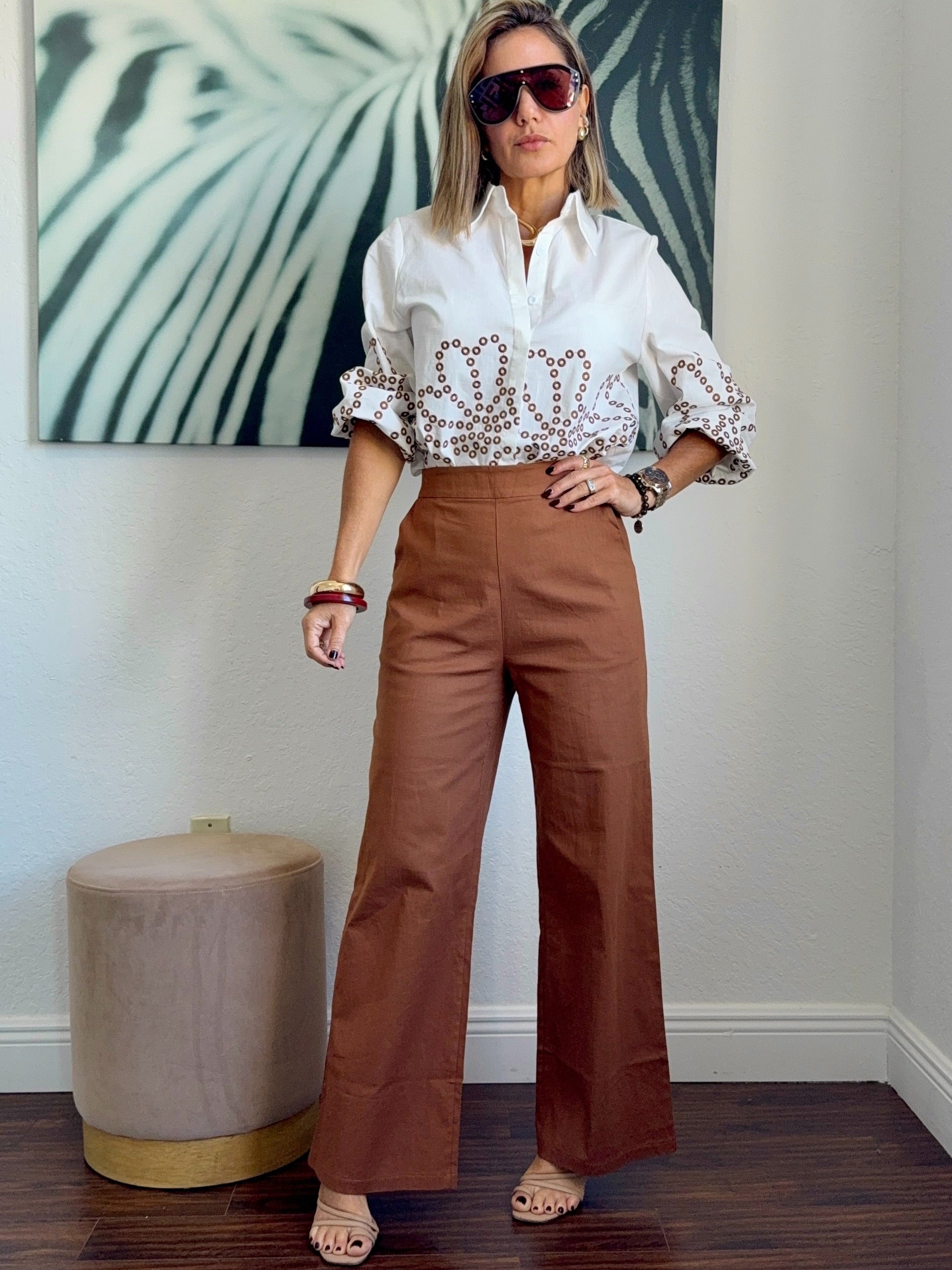 Two-Piece Linen Chic Set