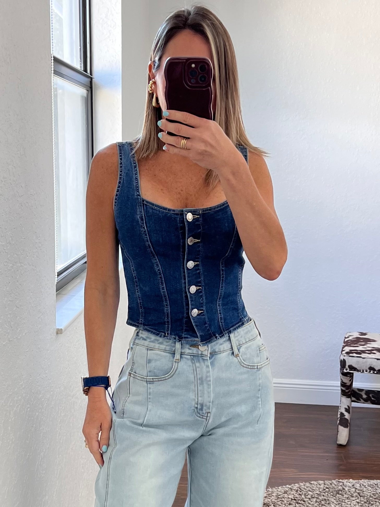 Jean   top