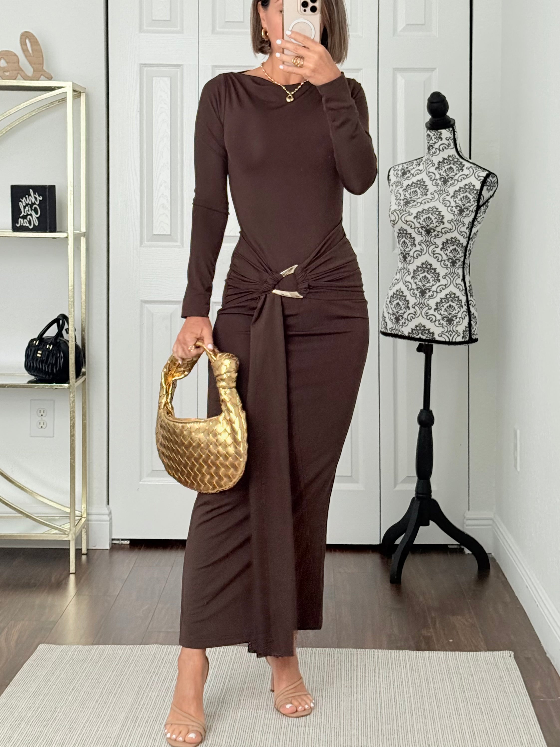 Golden Hour Maxi Dress Party Glam ✨