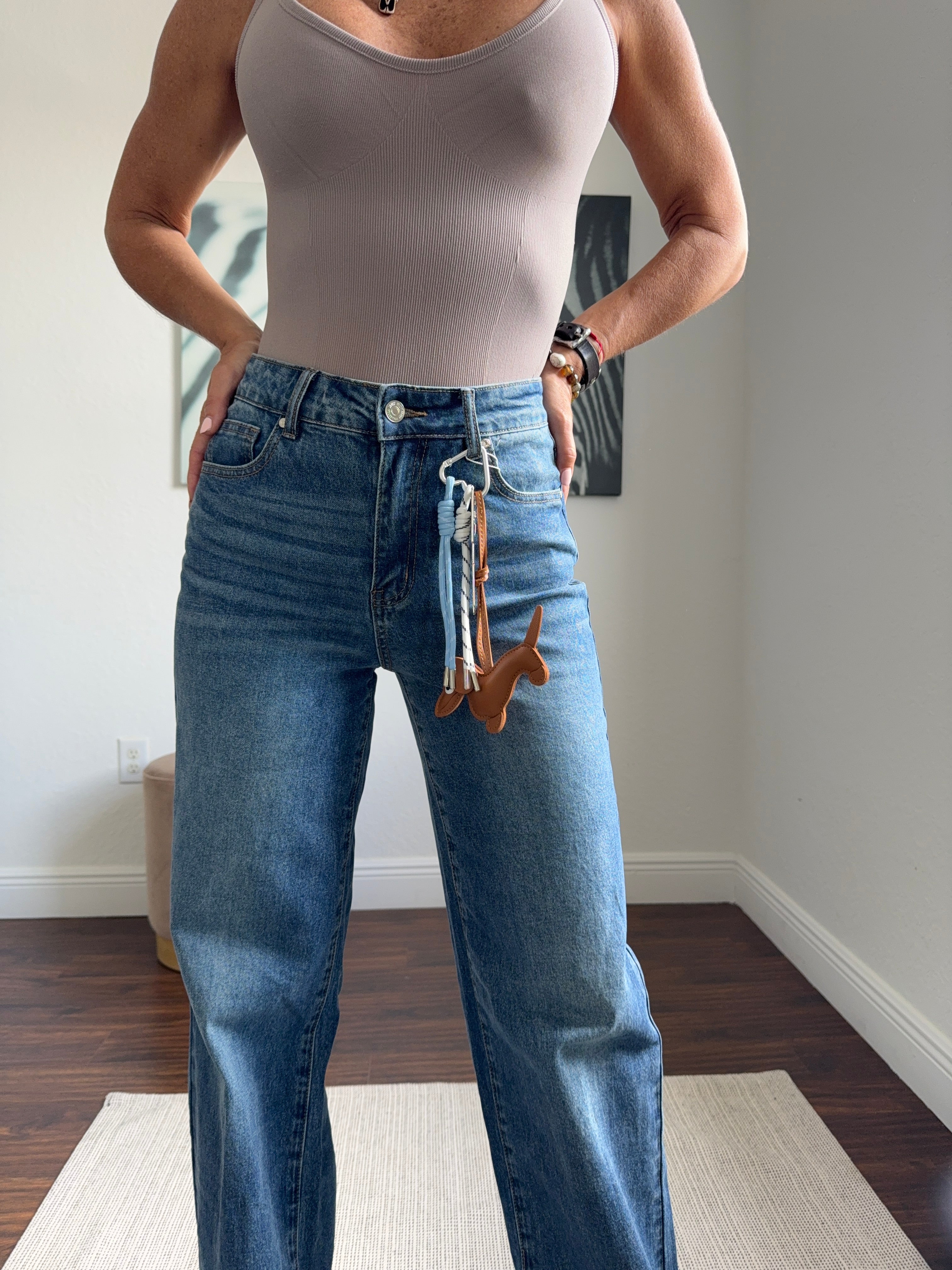Blue   fancy jeans