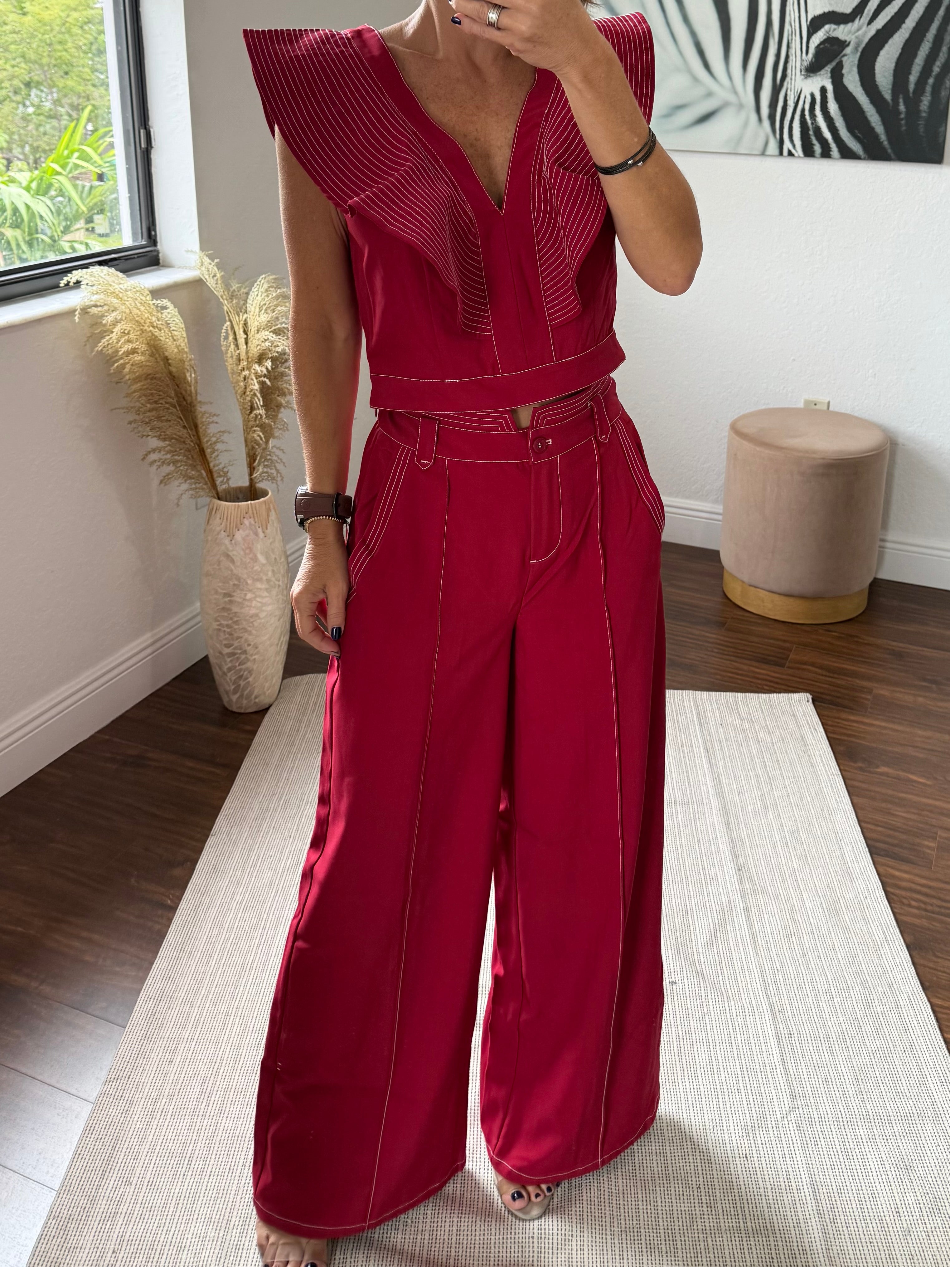 Set & Top and Pants with Relaxed Fit