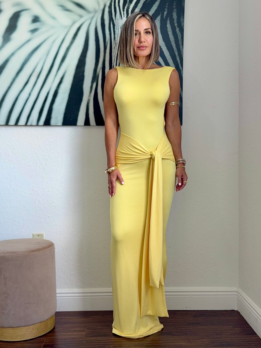 Yellow Maxi Dress – Effortless Comfort & Style