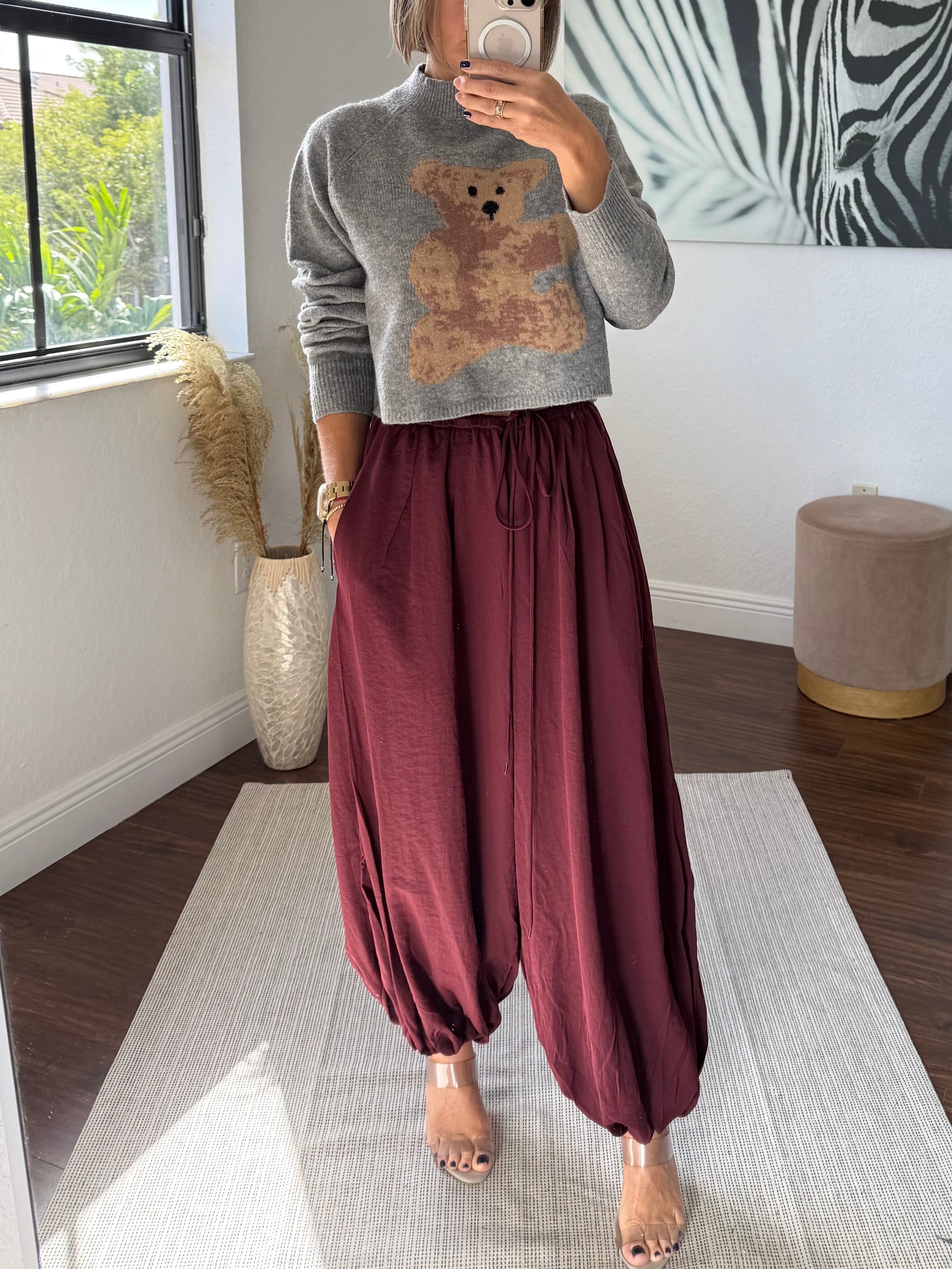Boho chic Balloon Pants
