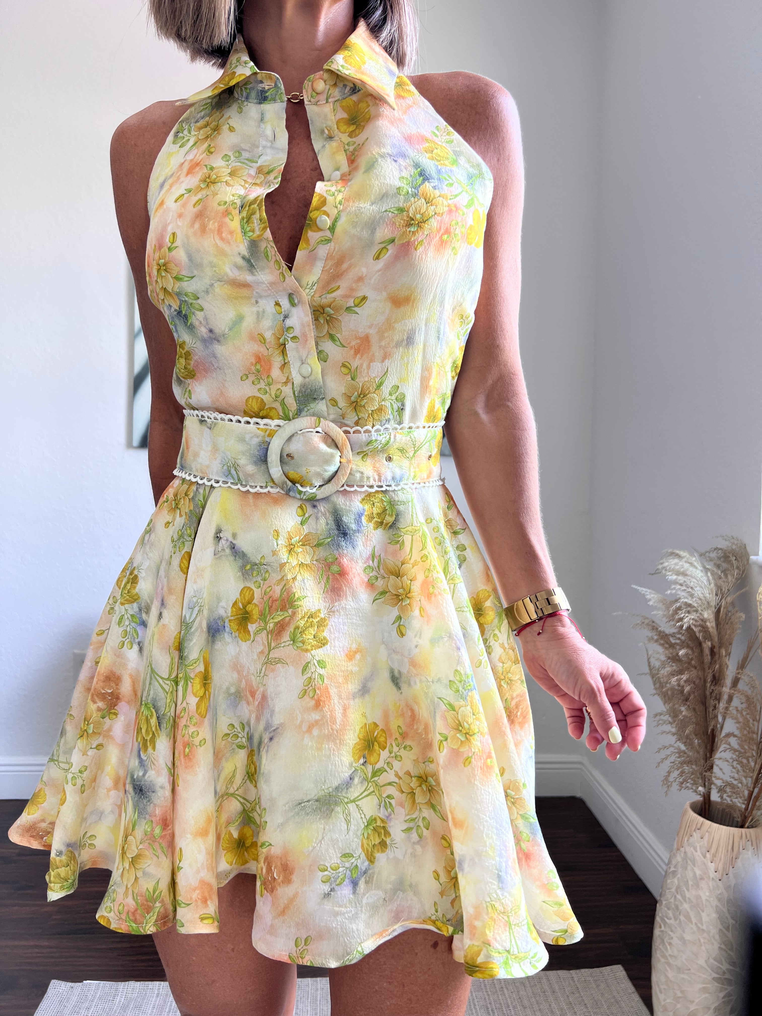 Acuarela   Celebrity   mini dress