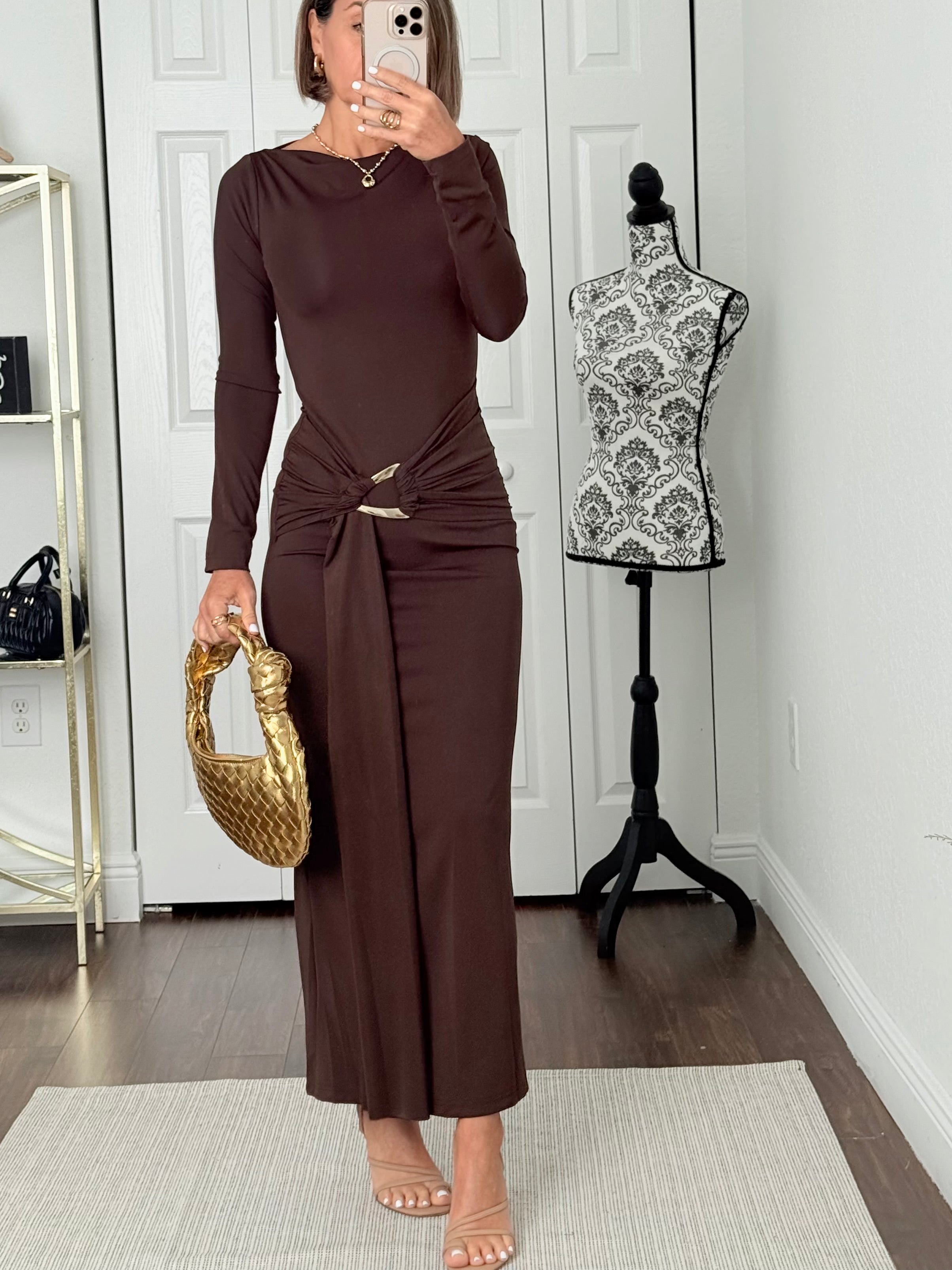 Golden Hour Maxi Dress Party Glam ✨