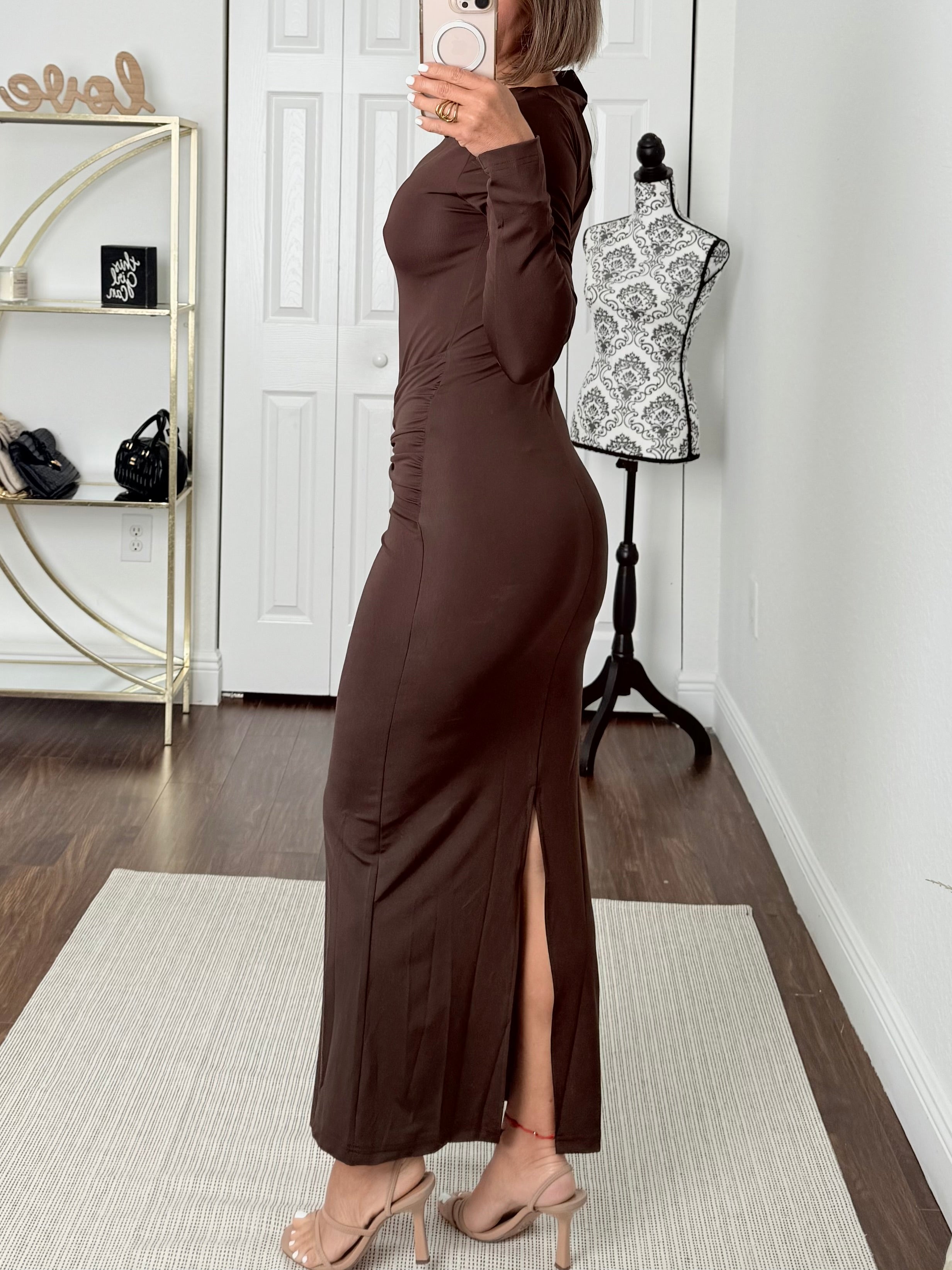 Golden Hour Maxi Dress Party Glam ✨