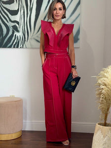 Set & Top and Pants with Relaxed Fit