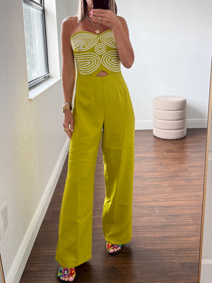 Green  Honey  jumpsuit