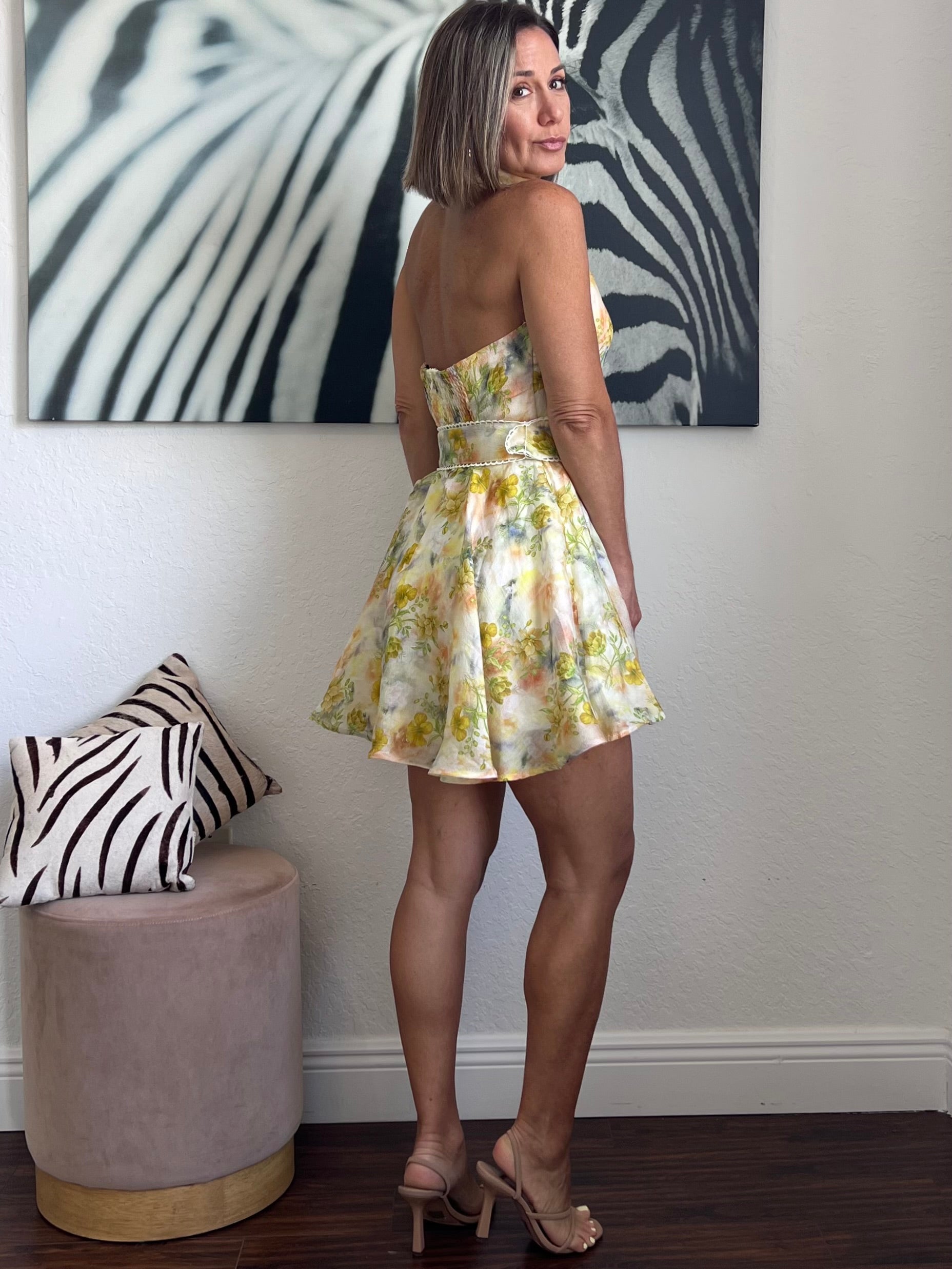Acuarela   Celebrity   mini dress