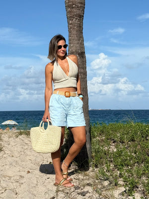 Baby blue Short
