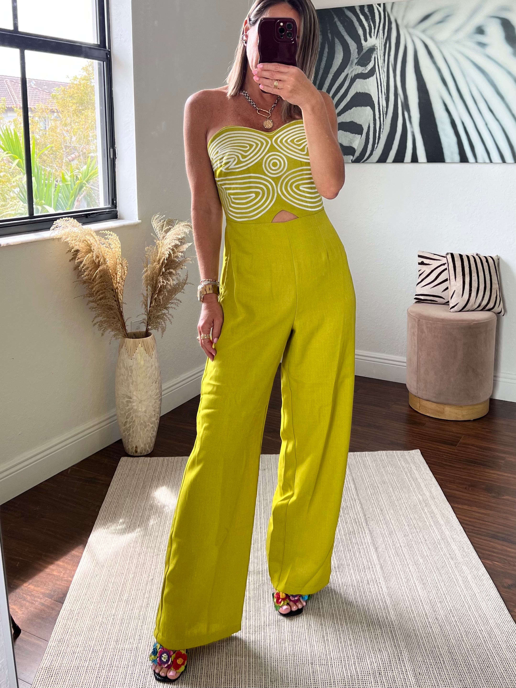 Green  Honey  jumpsuit