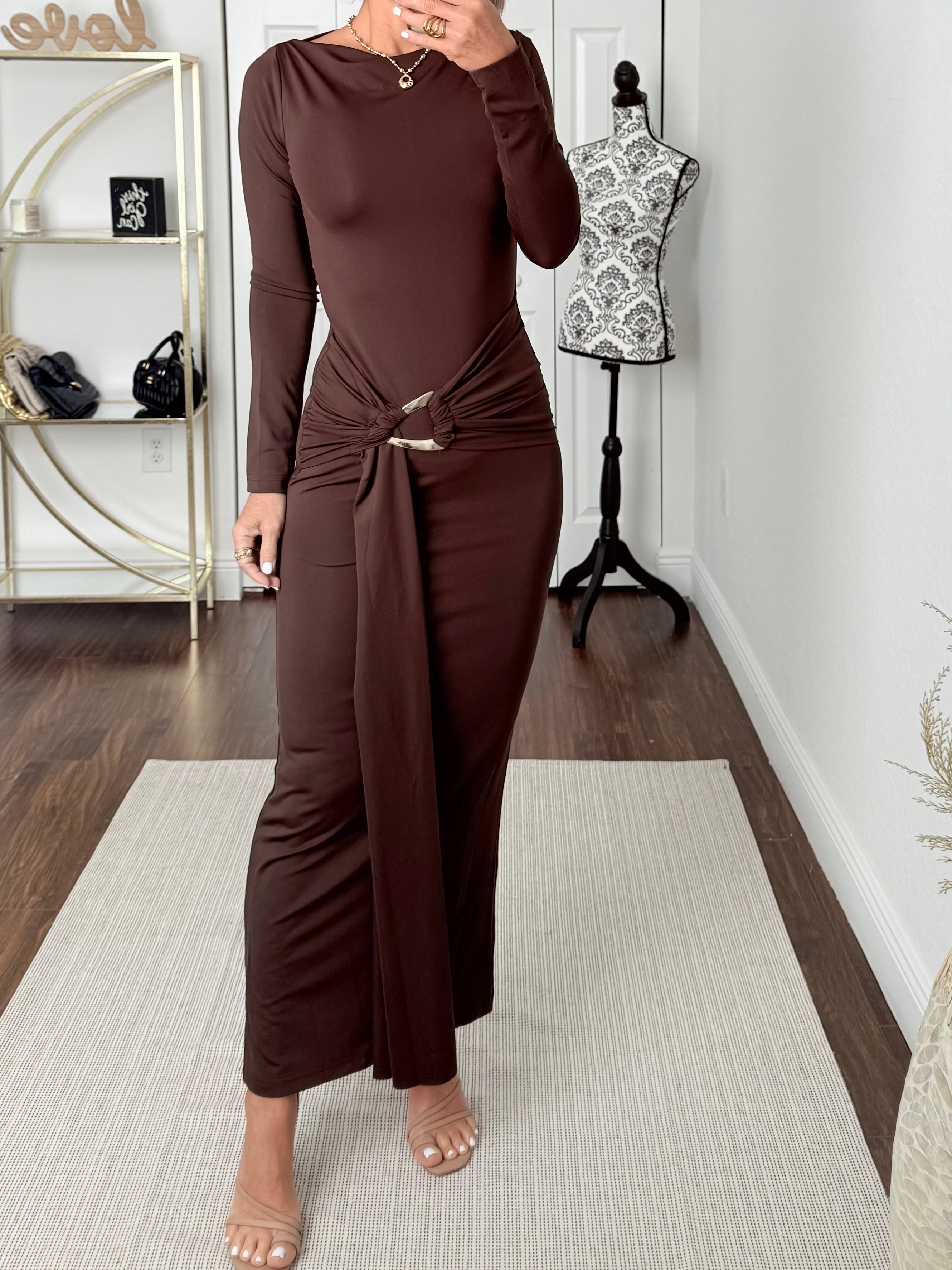 Golden Hour Maxi Dress Party Glam ✨