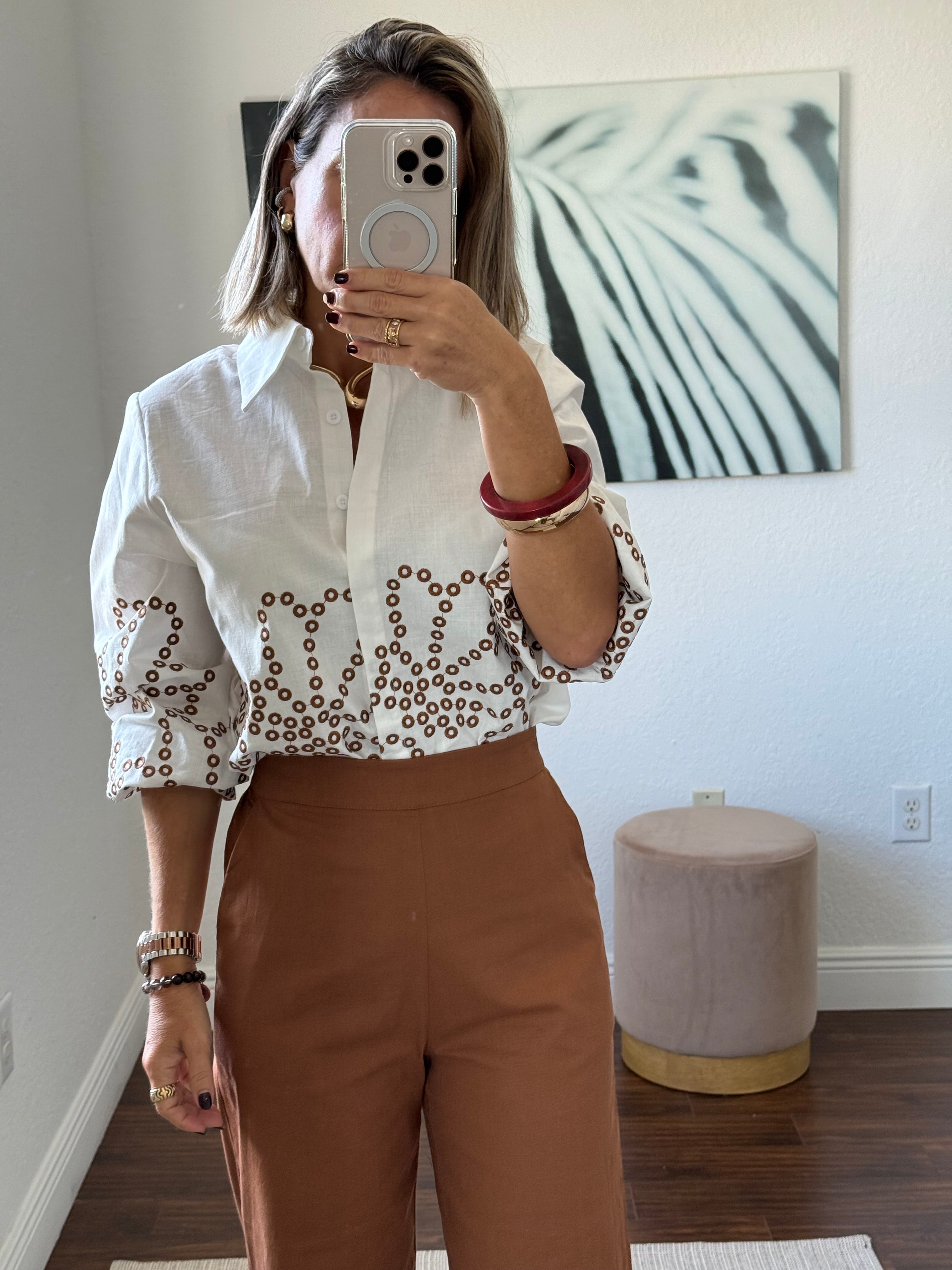 Two-Piece Linen Chic Set
