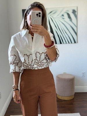 Two-Piece Linen Chic Set