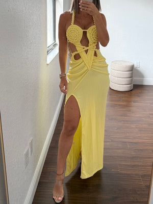 Yellow chic    dress