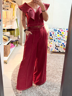 Set & Top and Pants with Relaxed Fit