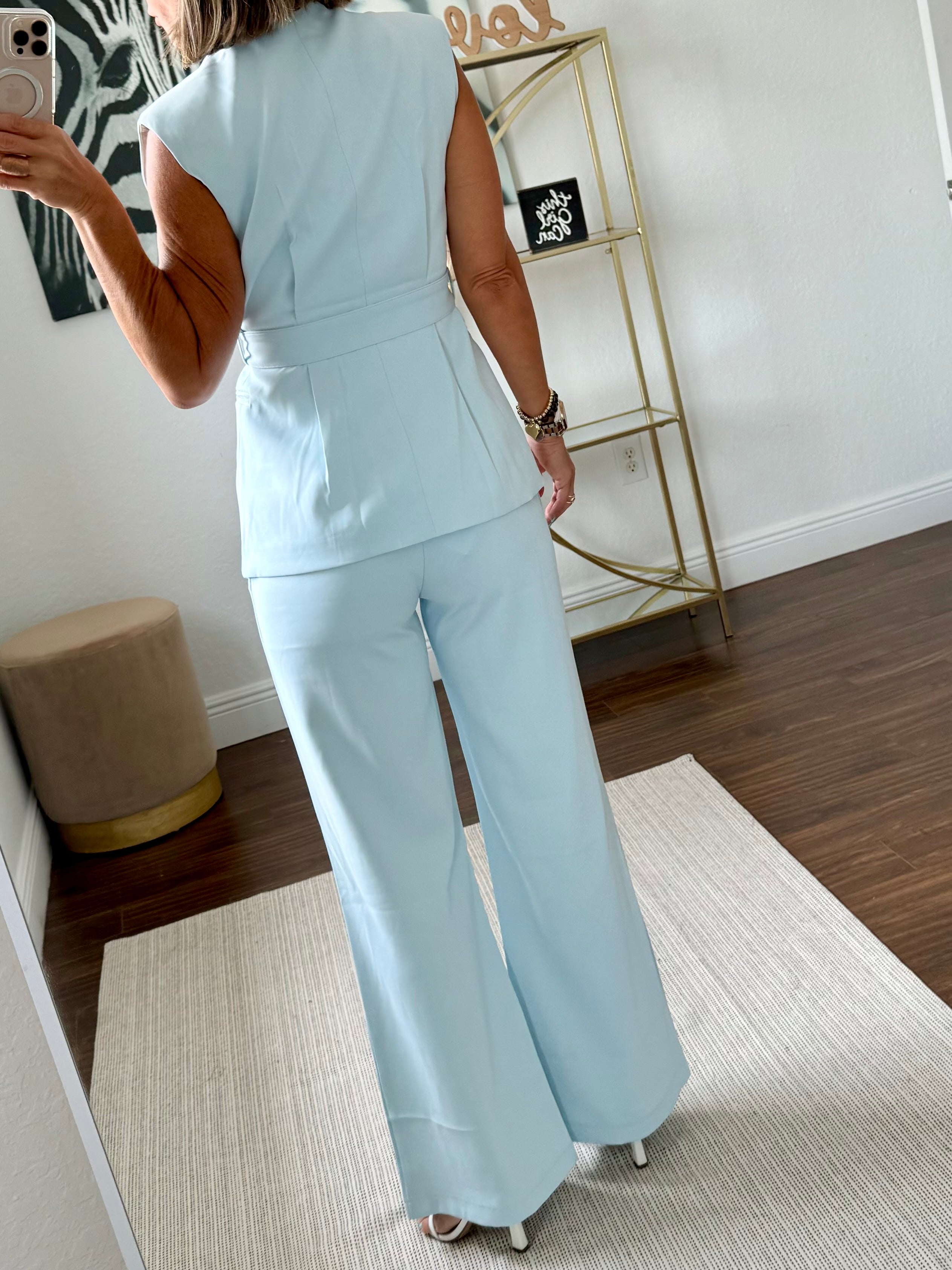 Vogue   vest & PANTS  set