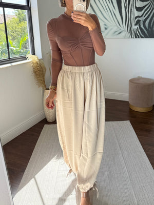 Satin Aladdin  Pants