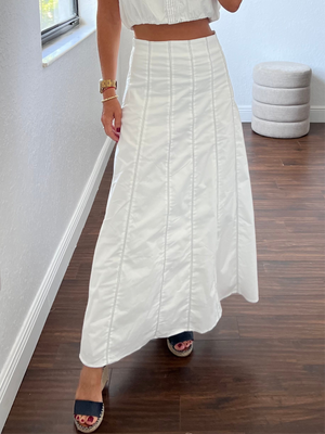 White Vogue   maxi skirt