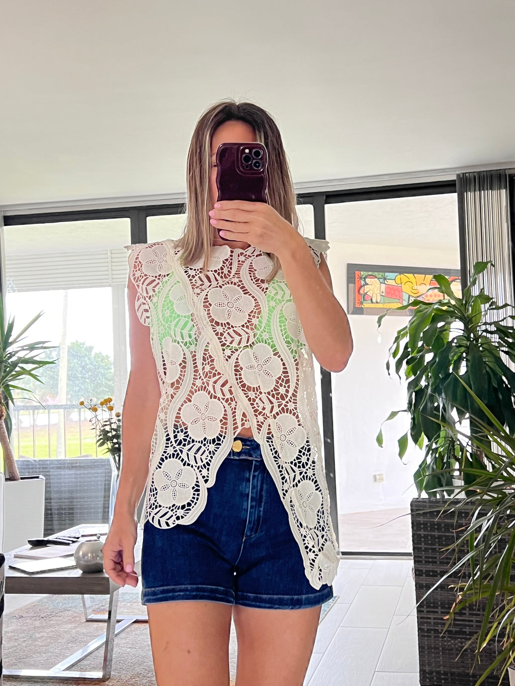 Croché top