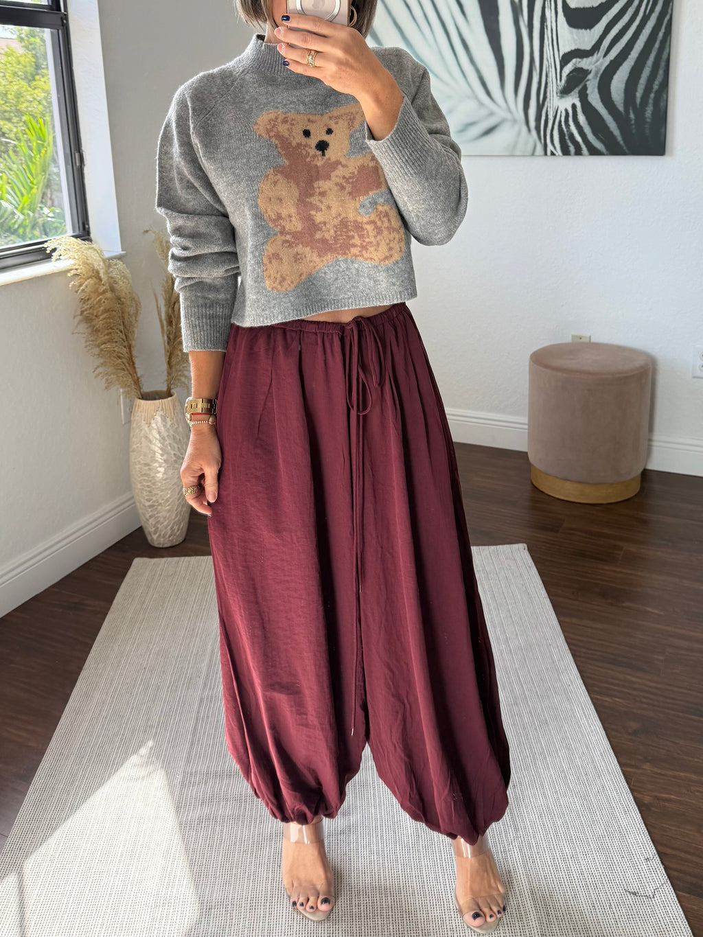 Boho chic Balloon Pants