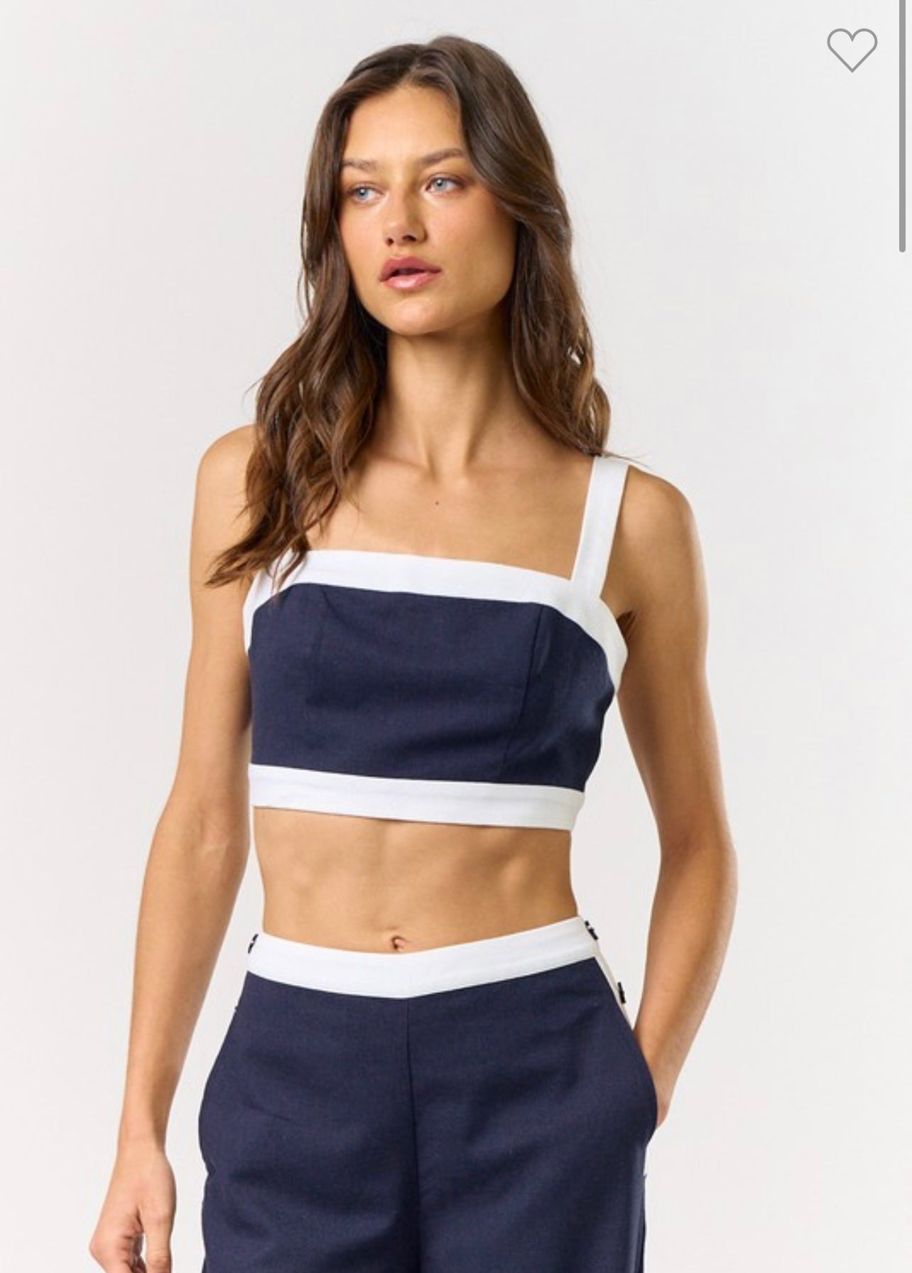 Navy blue Miss Avenue  set