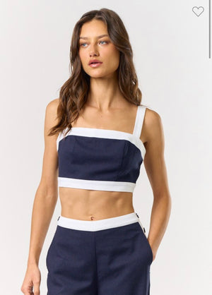 Navy blue Miss Avenue  set