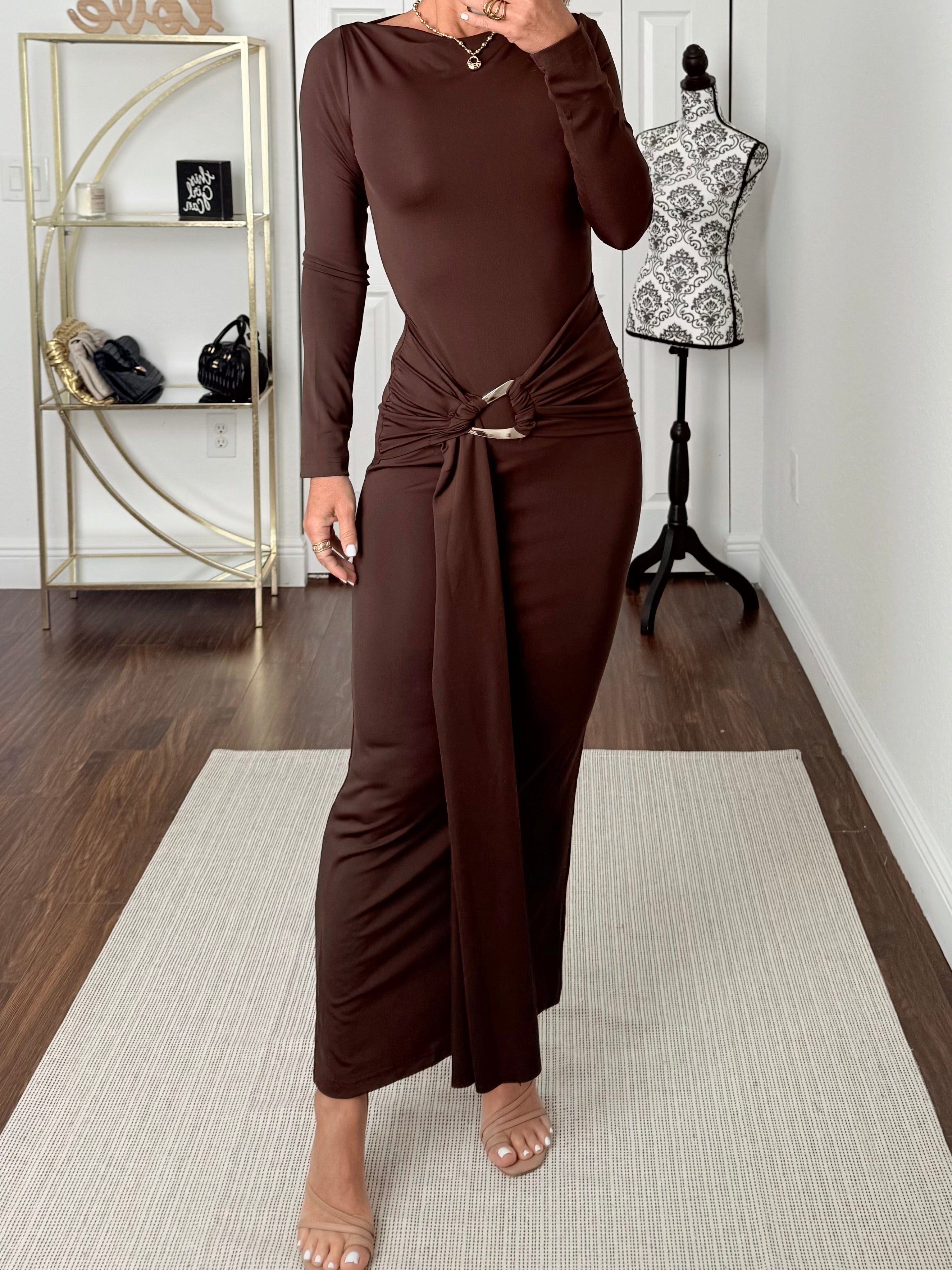 Golden Hour Maxi Dress Party Glam ✨