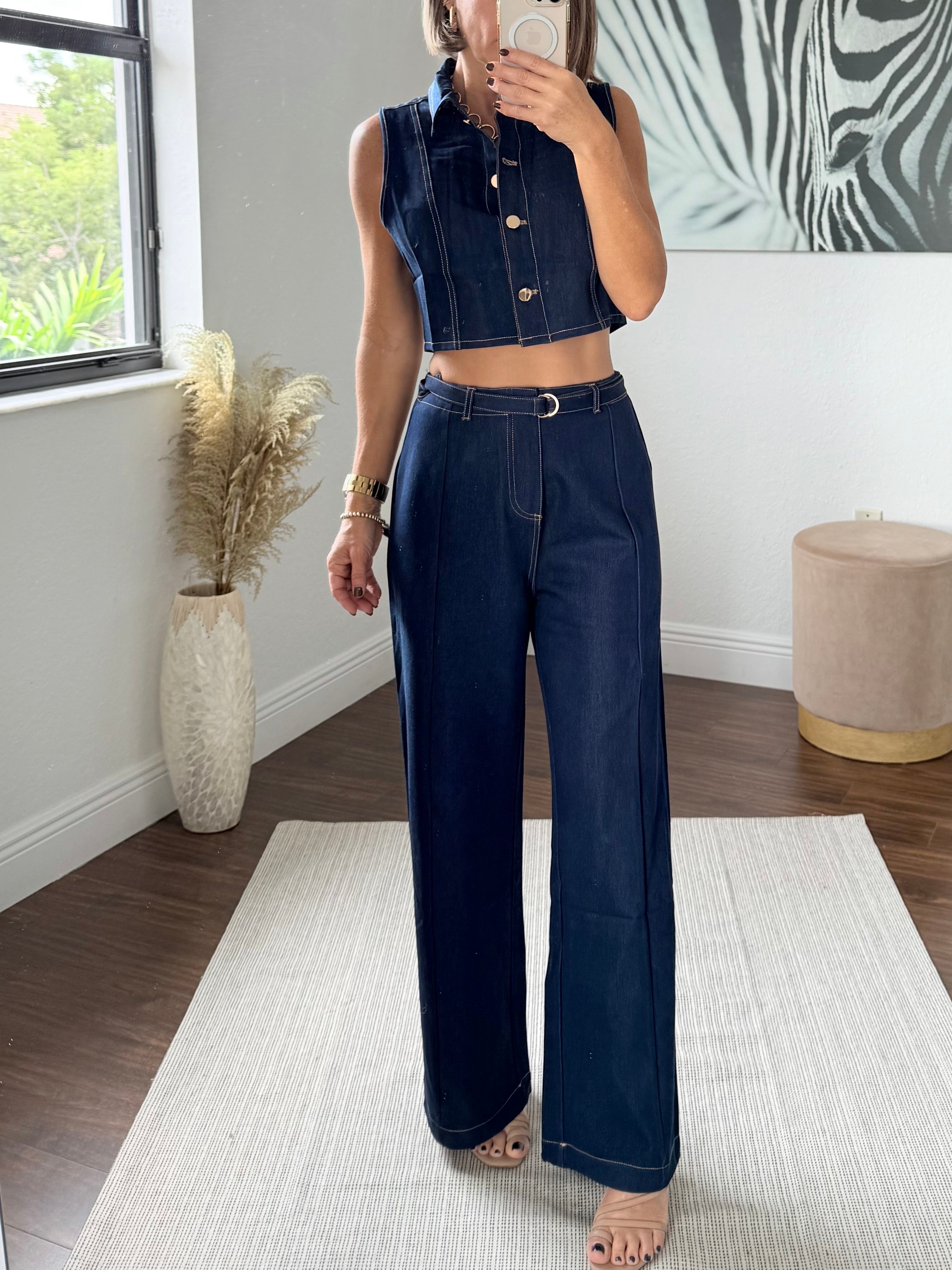 Effortless Denim Chic set