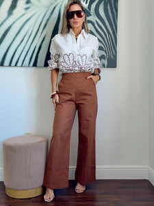 Two-Piece Linen Chic Set