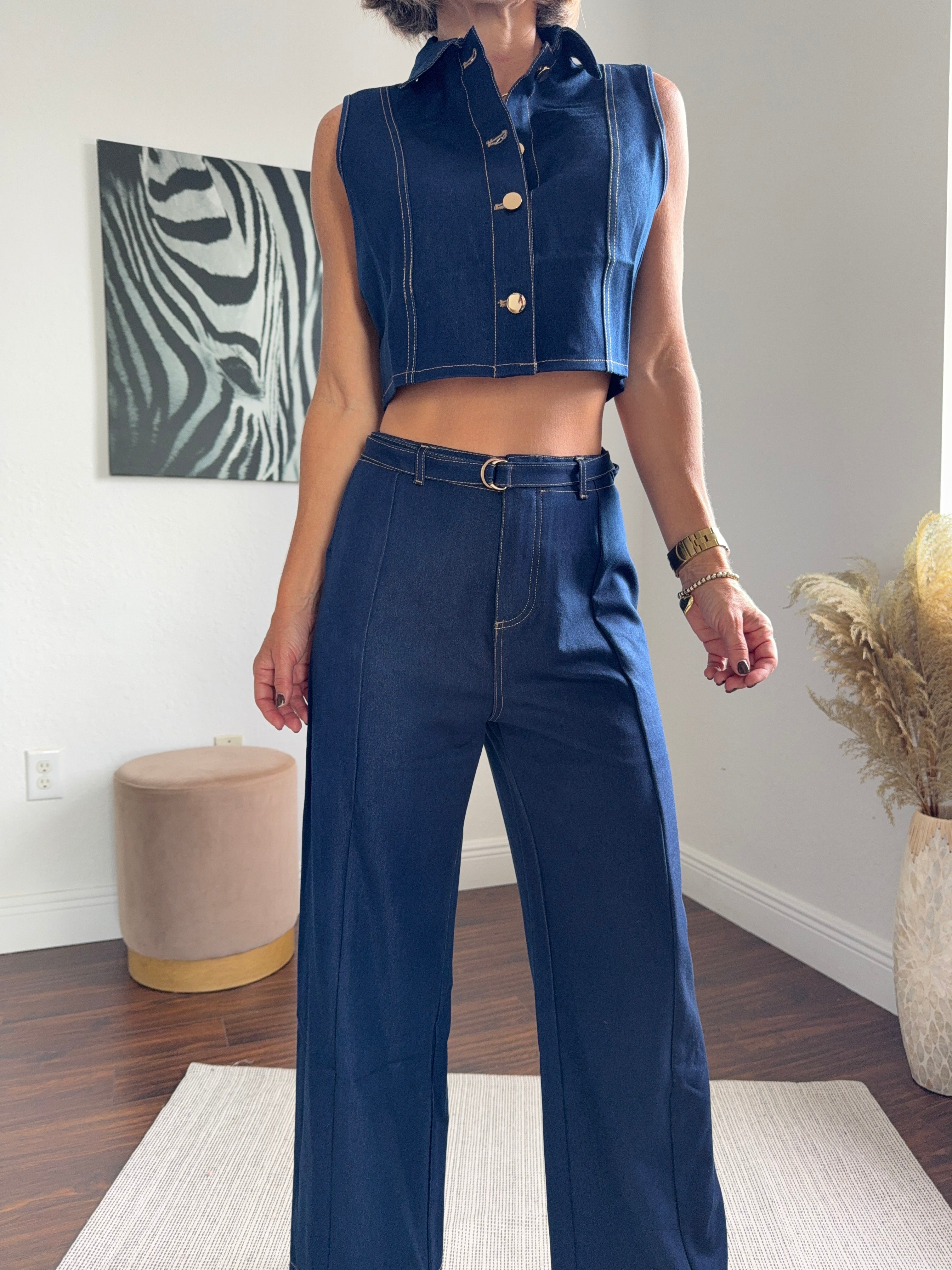 Effortless Denim Chic set