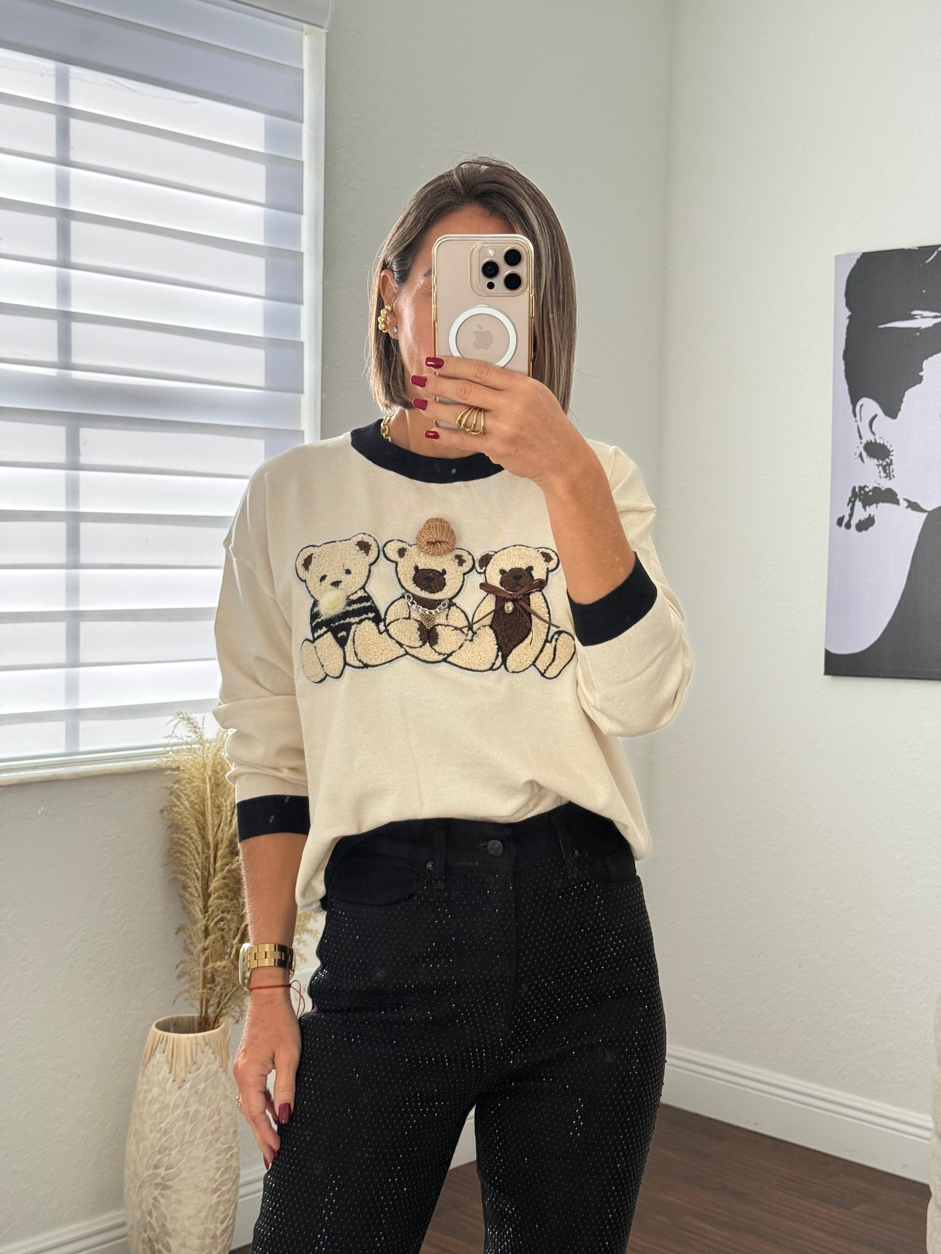 White bear  Sweater