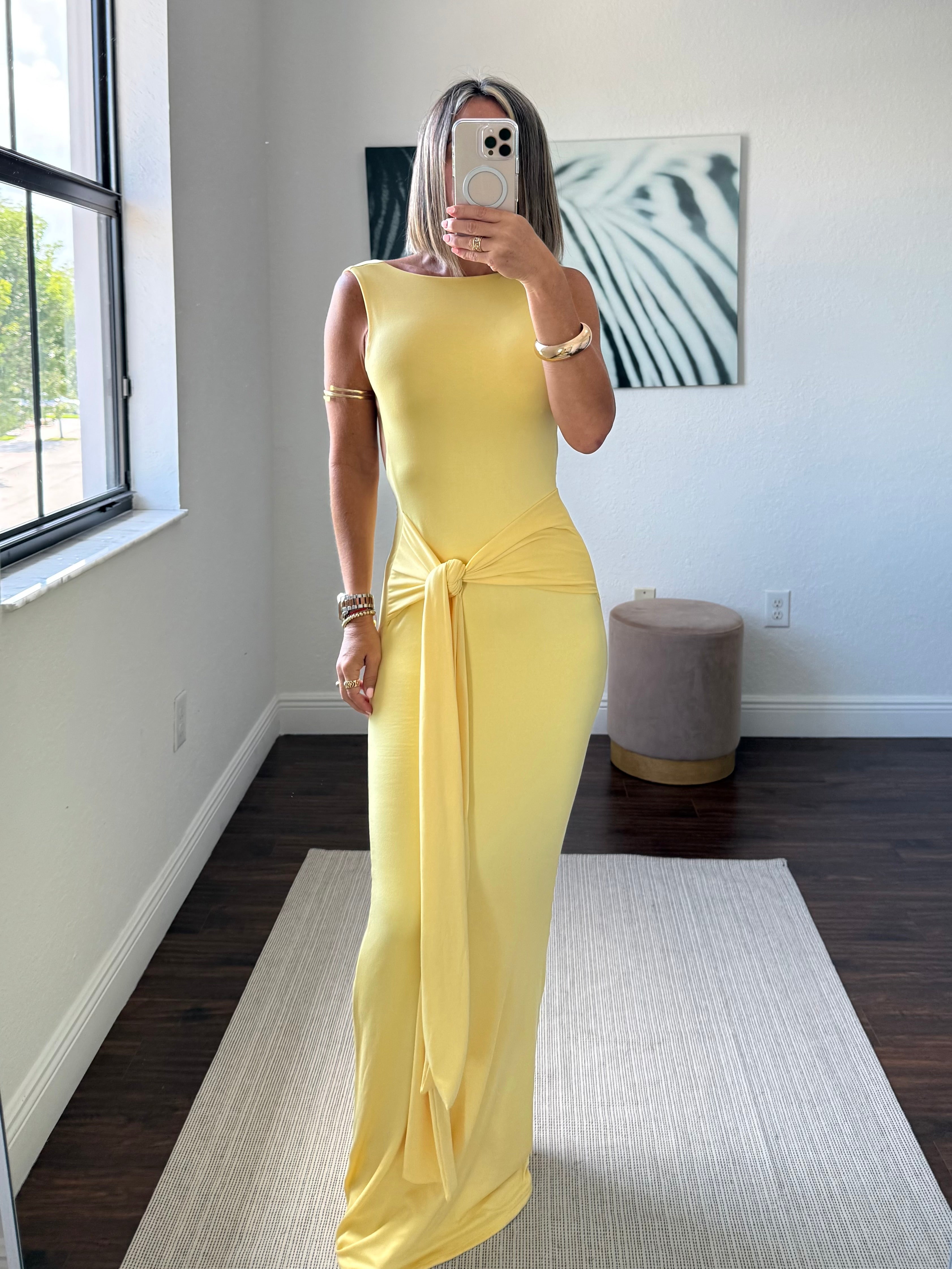 Yellow Maxi Dress – Effortless Comfort & Style