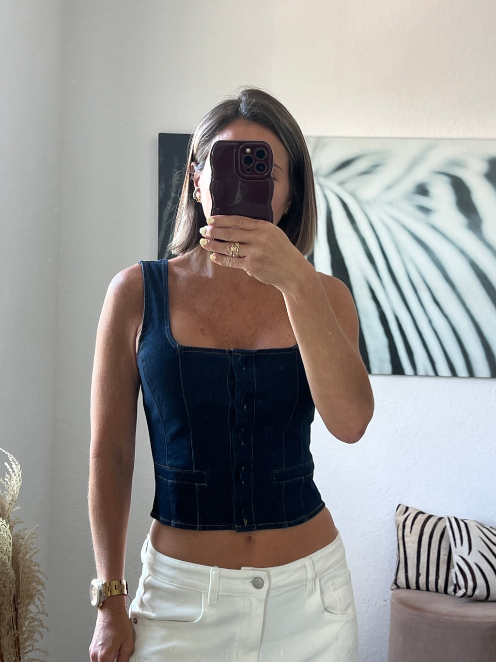 Jean   top