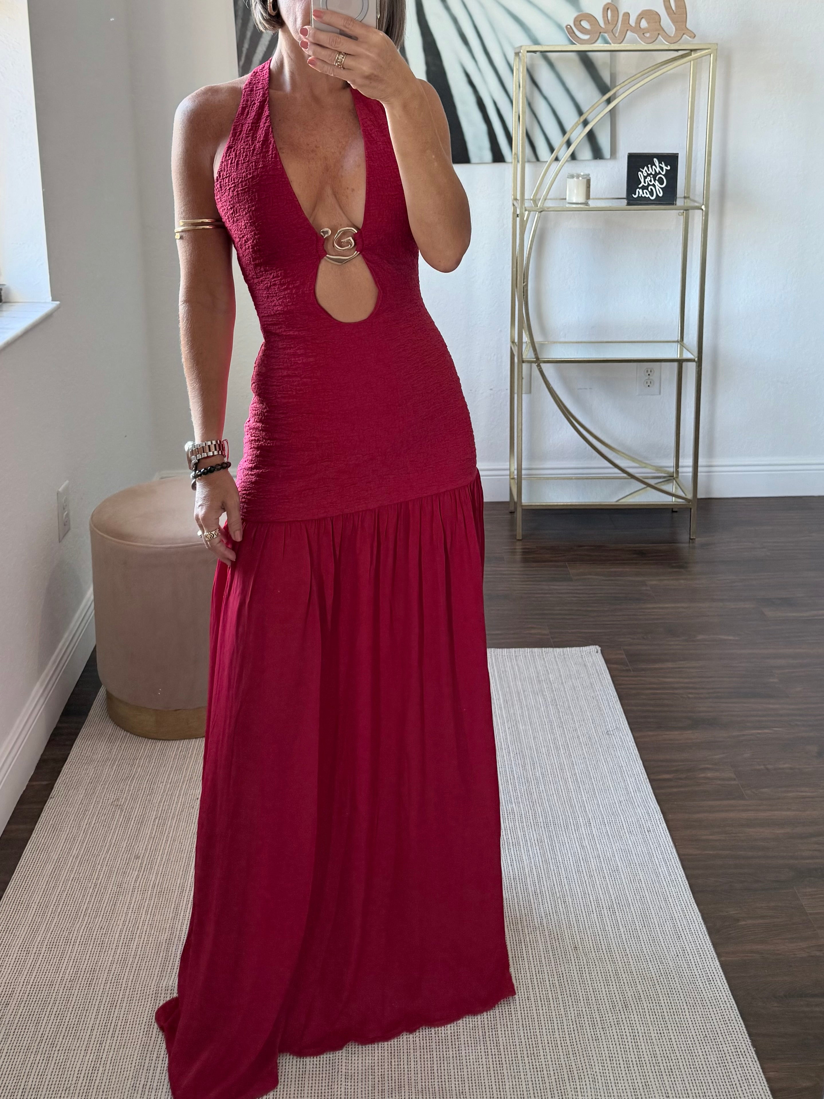 Red Dream Tulle Dress