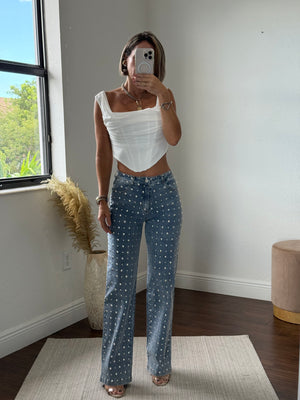 Studs  Jeans