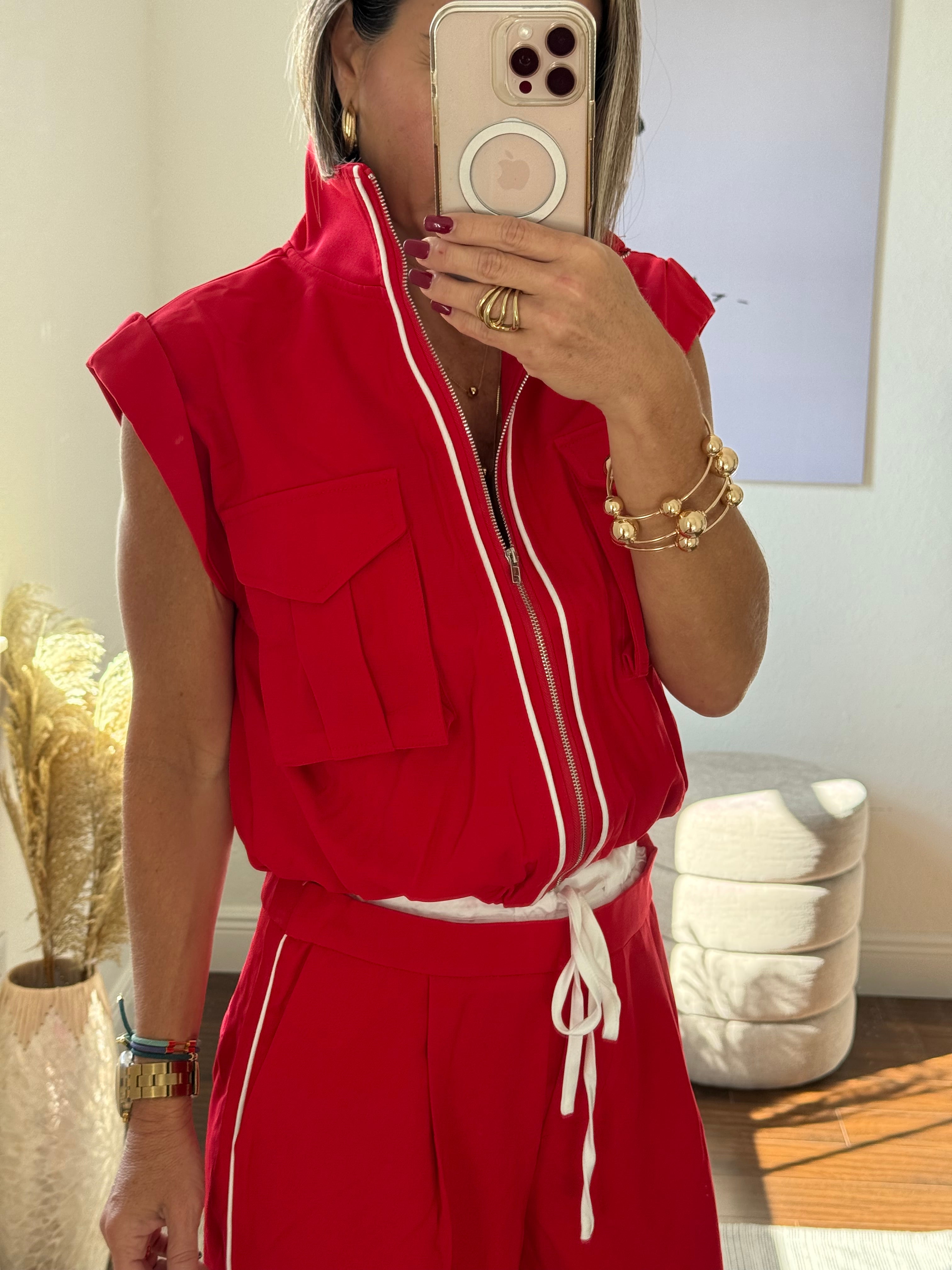 Cozy-Chic Double Waistband Set