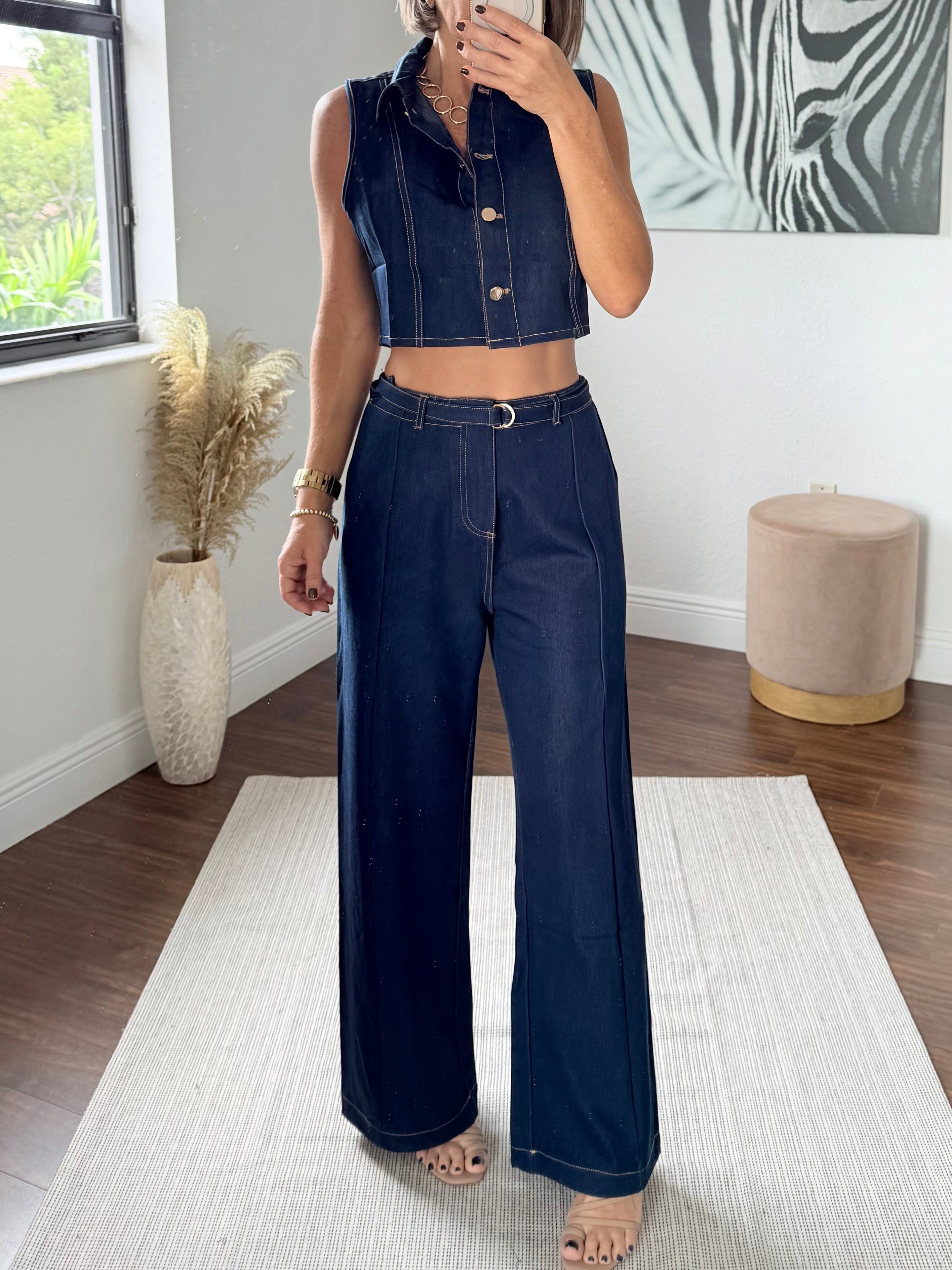 Effortless Denim Chic set