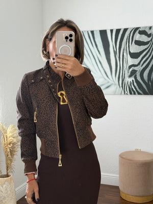 Animal print Jacket