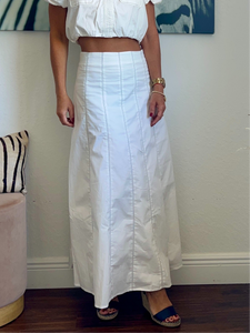White Vogue   maxi skirt