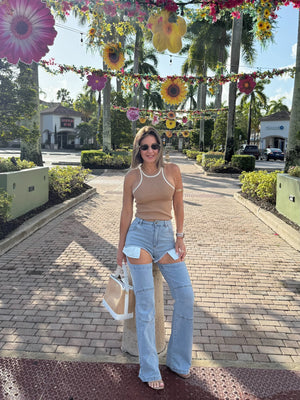 cut out jeans