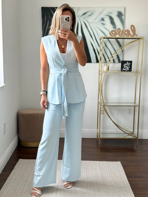 Vogue   vest & PANTS  set