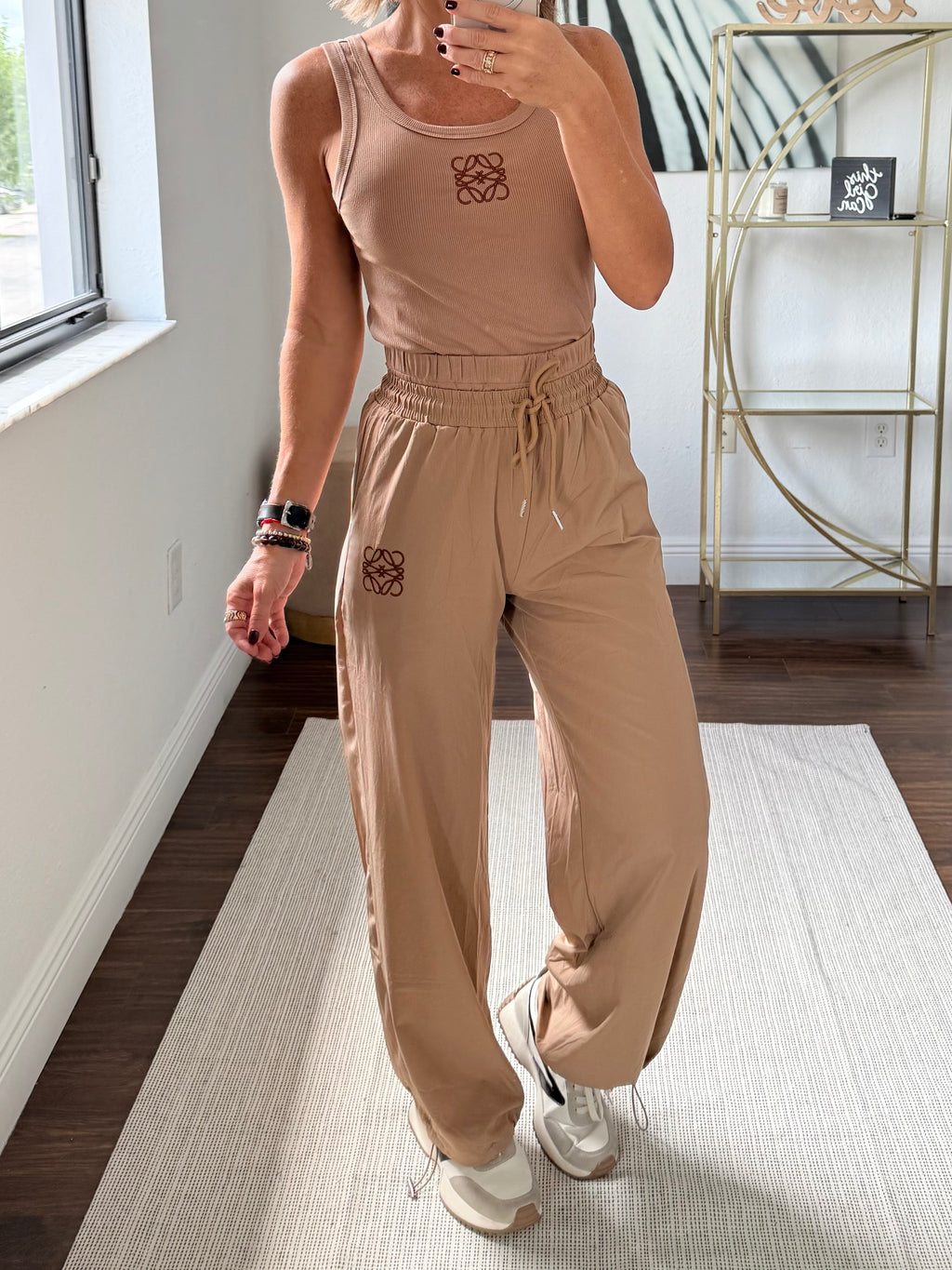 Lightweight Lycra Two-Piece Set – Modern & Chic