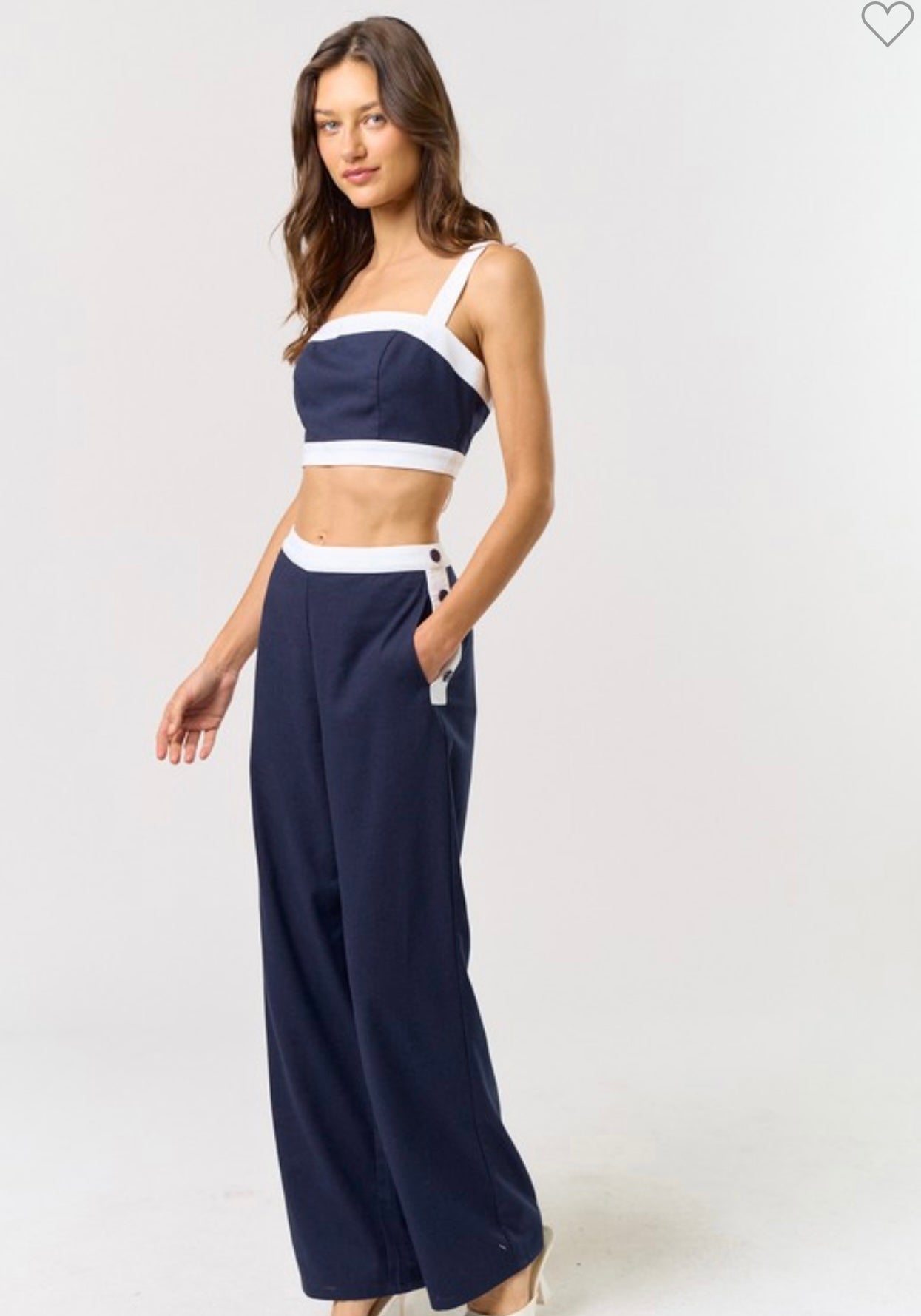 Navy blue Miss Avenue  set