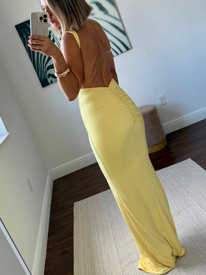 Yellow Maxi Dress – Effortless Comfort & Style